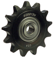 Ball Bearing Idler Sprocket 60BB13H - Chain Size 60 - 13 Teeth - 1/2" Bore
