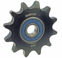 Ball Bearing Idler Sprocket 80BB12H - Chain Size 80 - 12 Teeth - 3/4" Bore