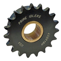 Bronze Bearing Idler Sprocket 35BR19H - Chain Size 35 - 19 Teeth