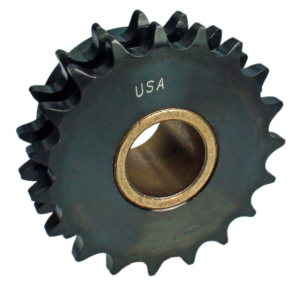 Bronze Bearing Idler Sprocket D80BR13H - Chain Size 80-2 - 13 Teeth